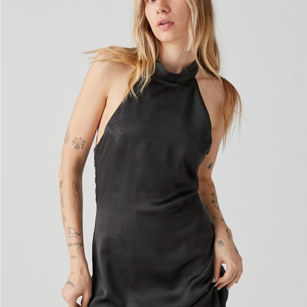 UO Delia Halter Mini Dress